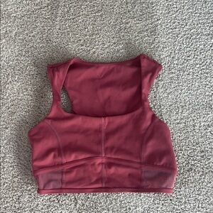 Chic Burgundy Crop Top for Women